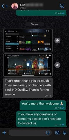 Premium IPTV services